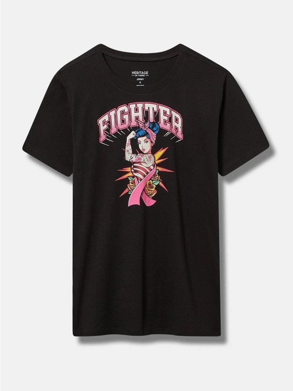 Torrid Heritage Fighter short sleeve graphic t-shirt